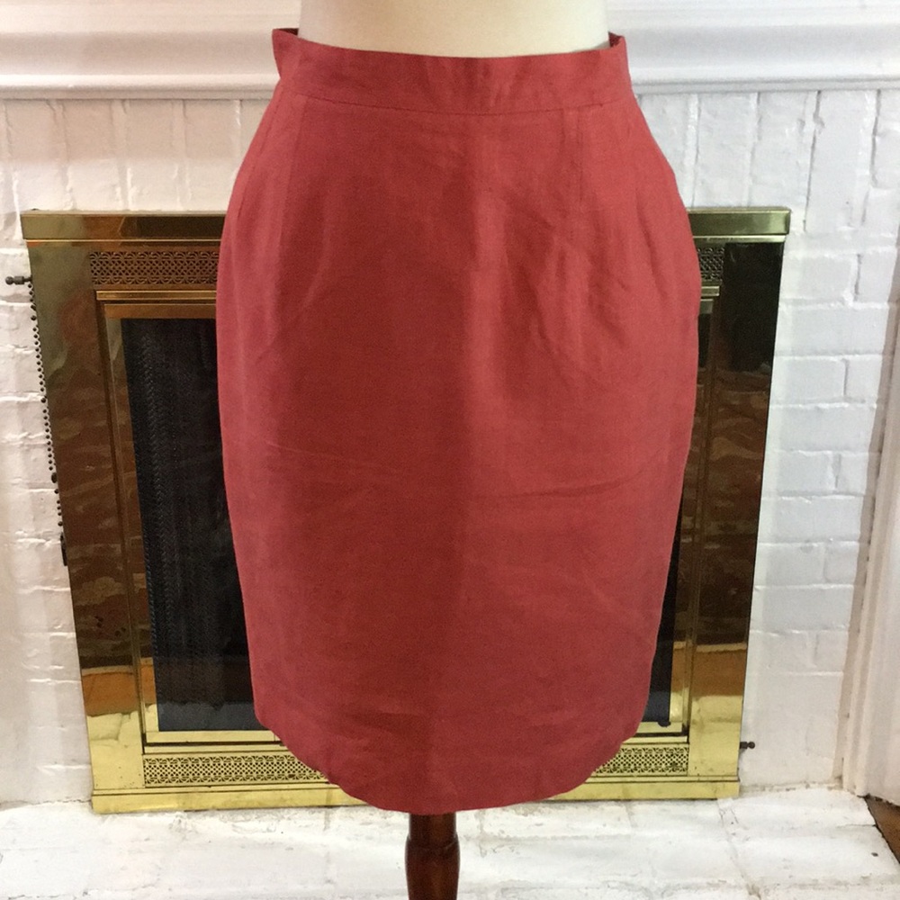 🌹 Michii Moon For Sanyo linen skirt Sz 12🌹